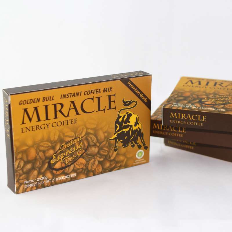 Jual Miracle Coffee Kopi Stamina Pria 1 Box Isi 12 Sachet Online Maret 2021 Blibli
