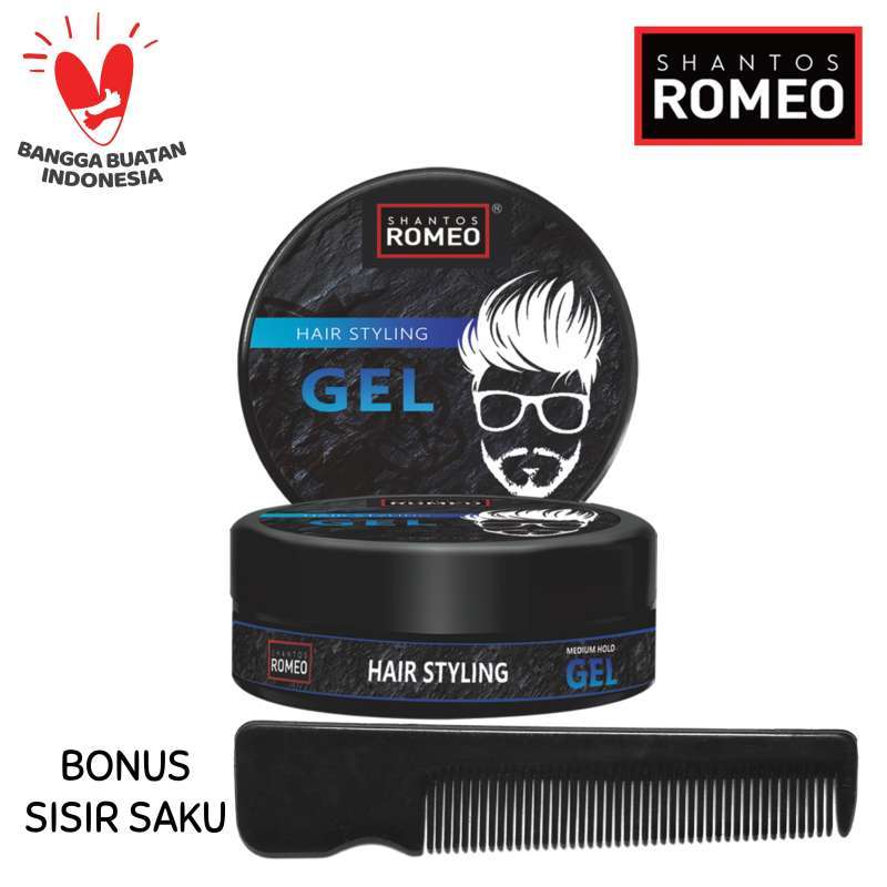 Jual Shantos Romeo Hair Styling Gel 75 Gr Minyak Pelurus Rambut Pria Permanen Minyak Rambut Pomed Kuat Tahan Lama Minyak Rambut Pomade Pria Di Seller Dapoer Gaboel Kab Cirebon Jawa Barat Blibli