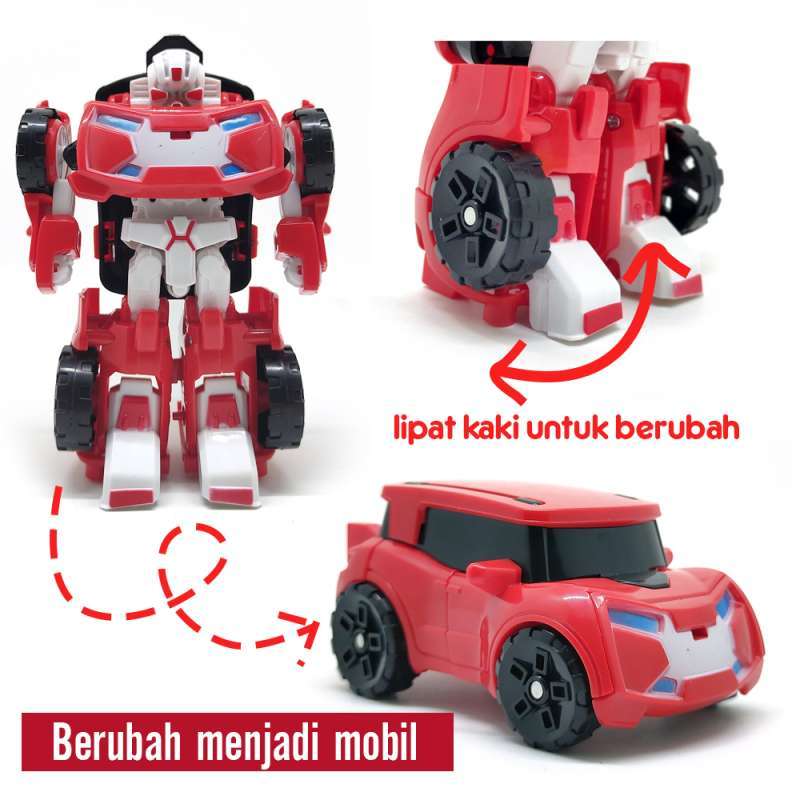 jual ocean toy mainan anak tobot torbot mini c mini x mini y mini d transform deformed toys genki wars 8818b online april 2021 blibli