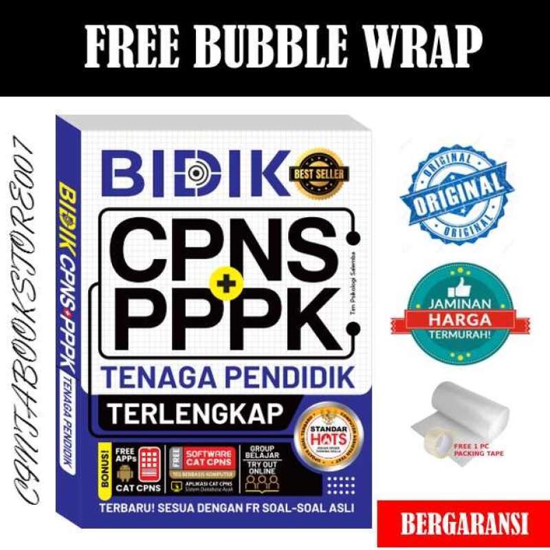 Jual Buku Bidik Cpns Pppk Tenaga Pendidik 2021 Terbaru Juli 2021 Blibli