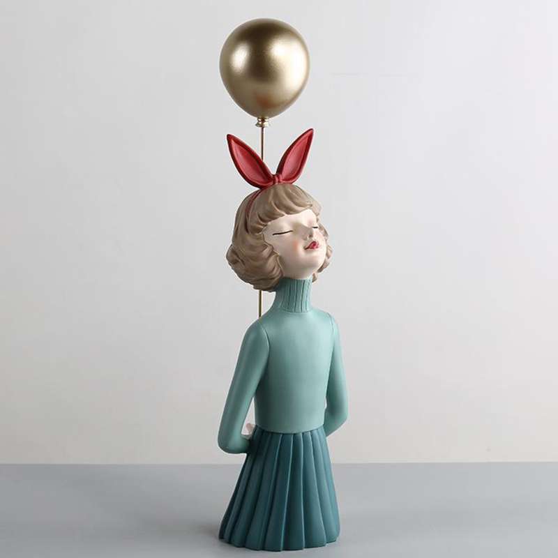 Jual Modern Girl Figurine Confession Balloon Ornaments Tabletop Desktop Ornament Livingroom Shelf Home Decor Wedding Characters Sculpture Birthday Gift Terbaru Juli 2021 Blibli