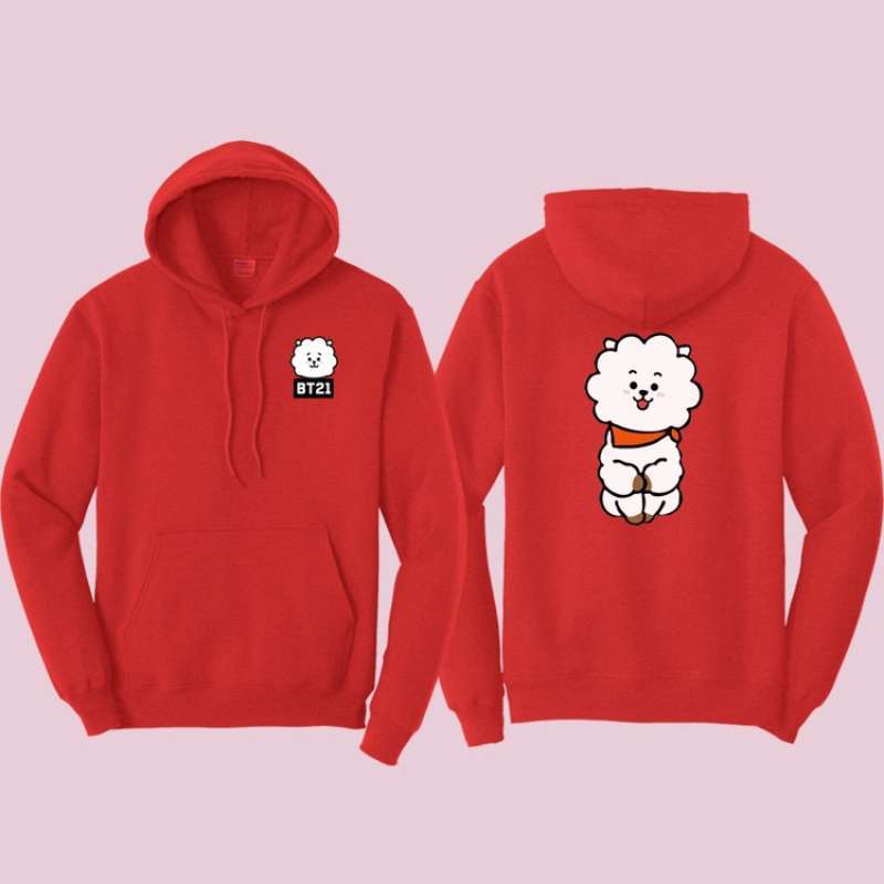Jual Hoodie Zipper Dewasa Bt21 Rj Di Seller Ori Fashion