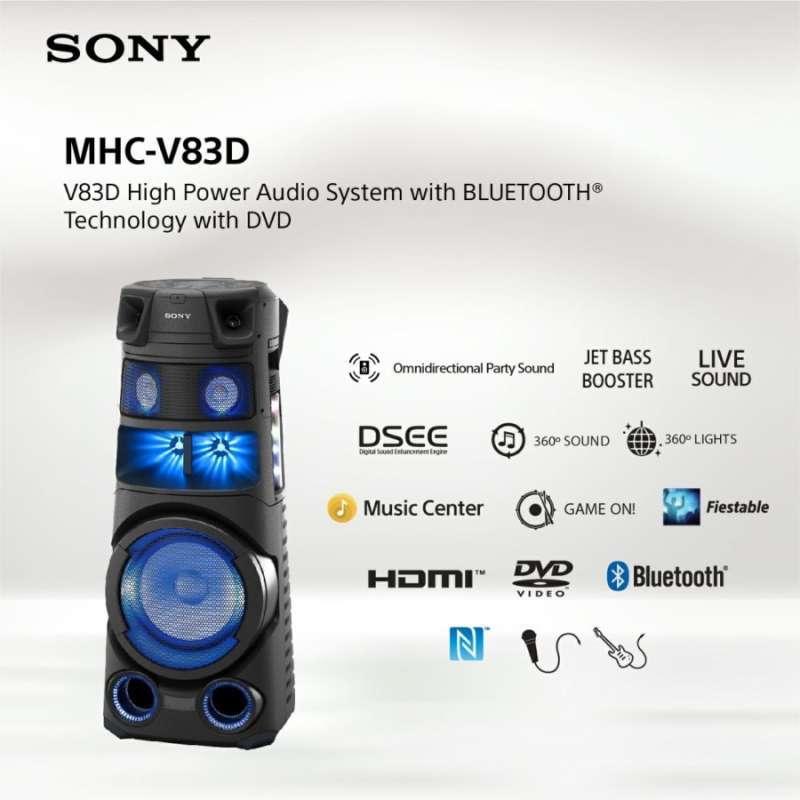 SONY MHC-V83D / M SP6 Outdoor Speaker 