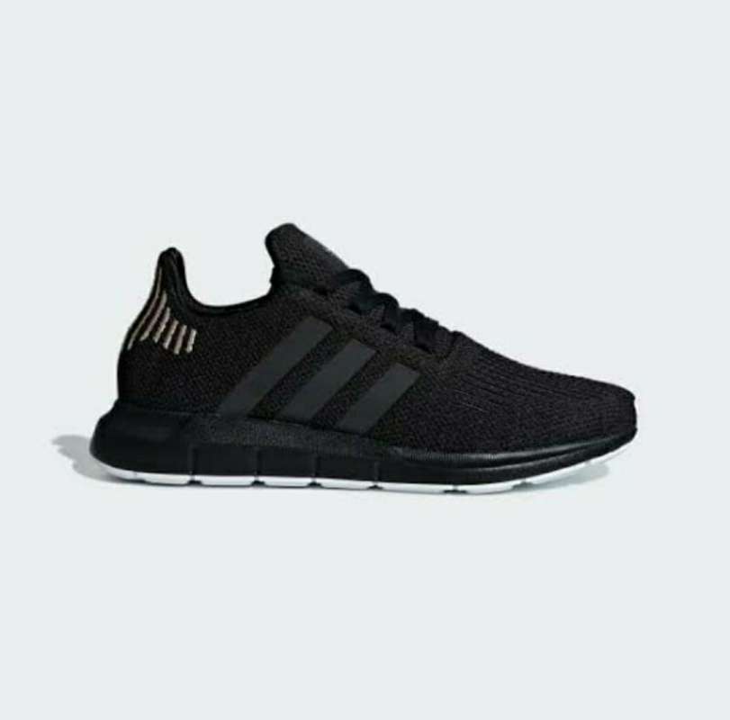 Adidas swift run black & white womens shoes clearance