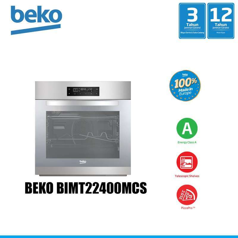 Jual OVEN LISTRIK BEKO BIMT22400MCS STAINLESS STEEL 71L di Seller RUMAHKU  Official Store - Kota Jakarta Barat, DKI Jakarta | Blibli