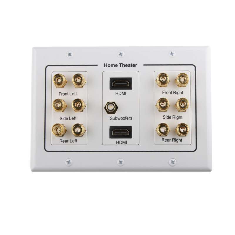 Promo 3-gang 6.1 Surround Sound Speaker 