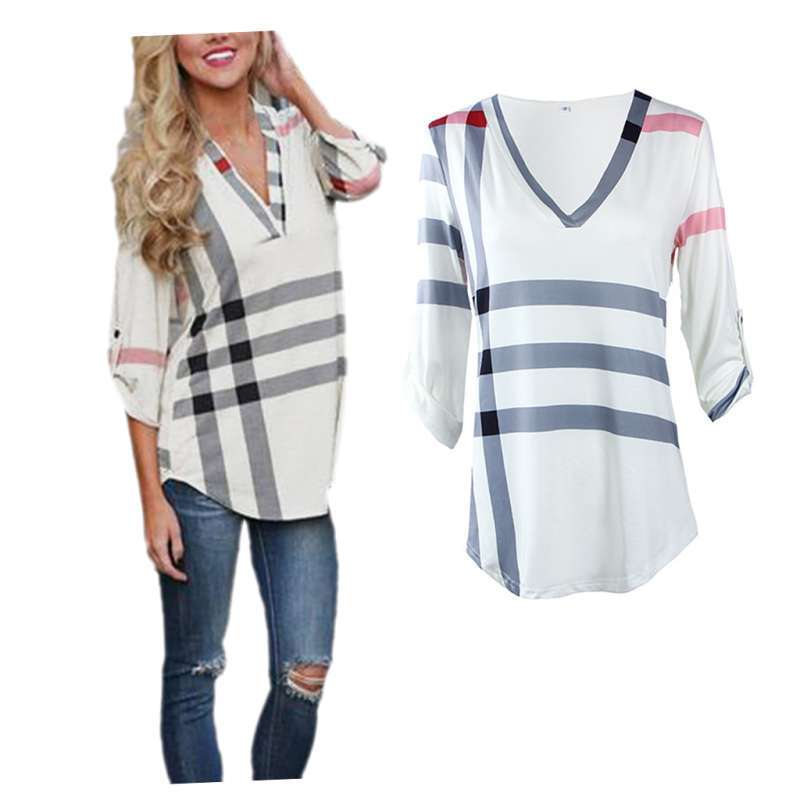 Sleeve Fall Shirt Blouse Tops T-shirt 