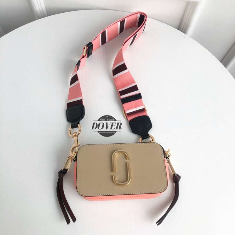 Marc jacobs snapshot pink clearance strap