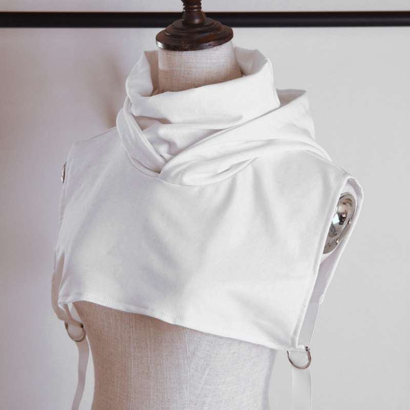 Jual Fashion Fake Collar High Hood 
