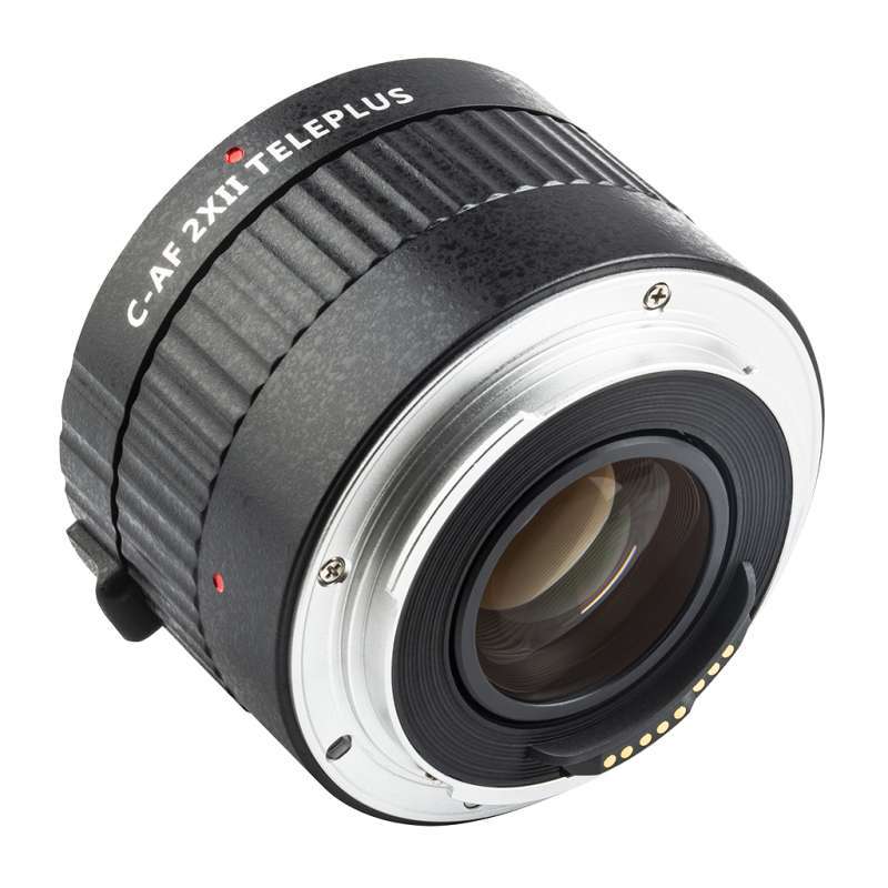c af2xii black teleconverter 2 0x auto focus for canon slr ef mount lens