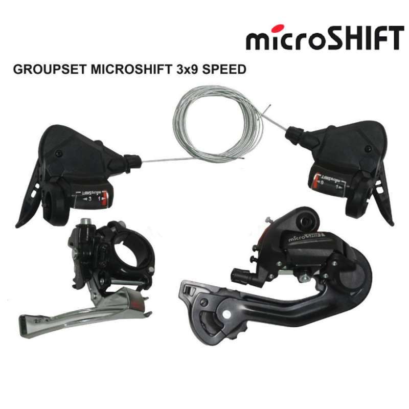 Promo Microshift Groupset X Speed Shifter Rd Fd Sepeda Lipat