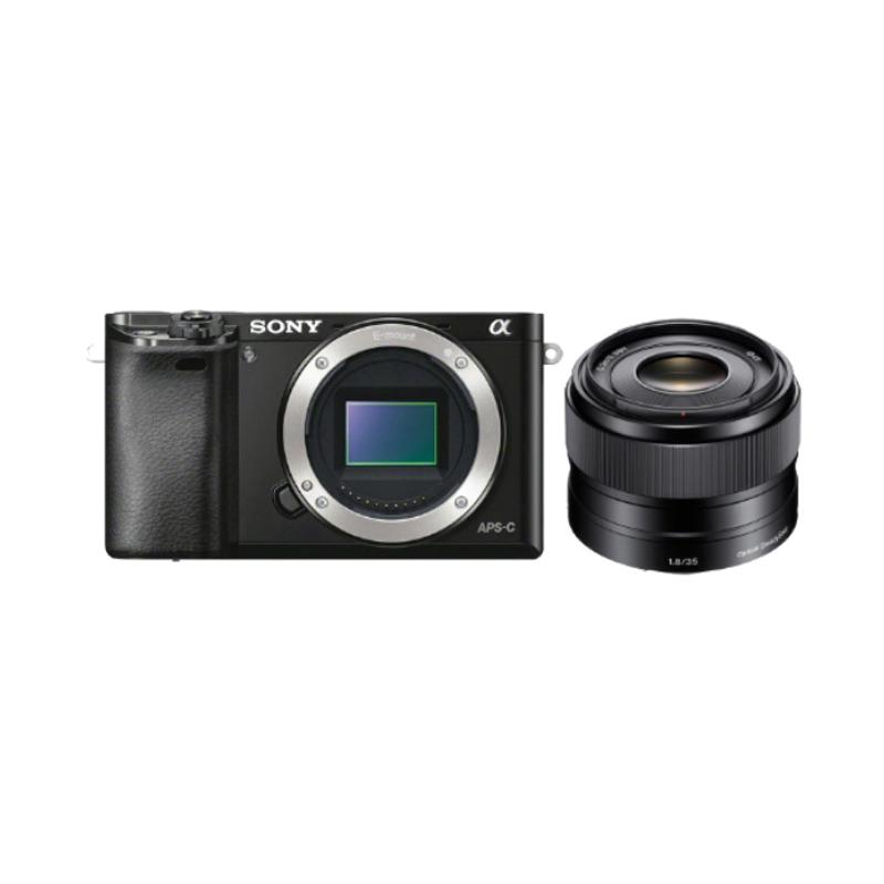 Sony A ILCE 6000 + Lens SEL 35 f/1.8 OSS Black
