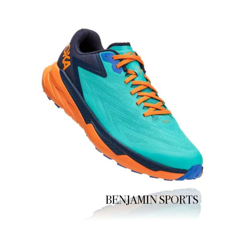 SEPATU HOKA ONE ONE ZINAL MEN'S TRAIL RUNNING SHOES ATLANTIS OUTER SPACE