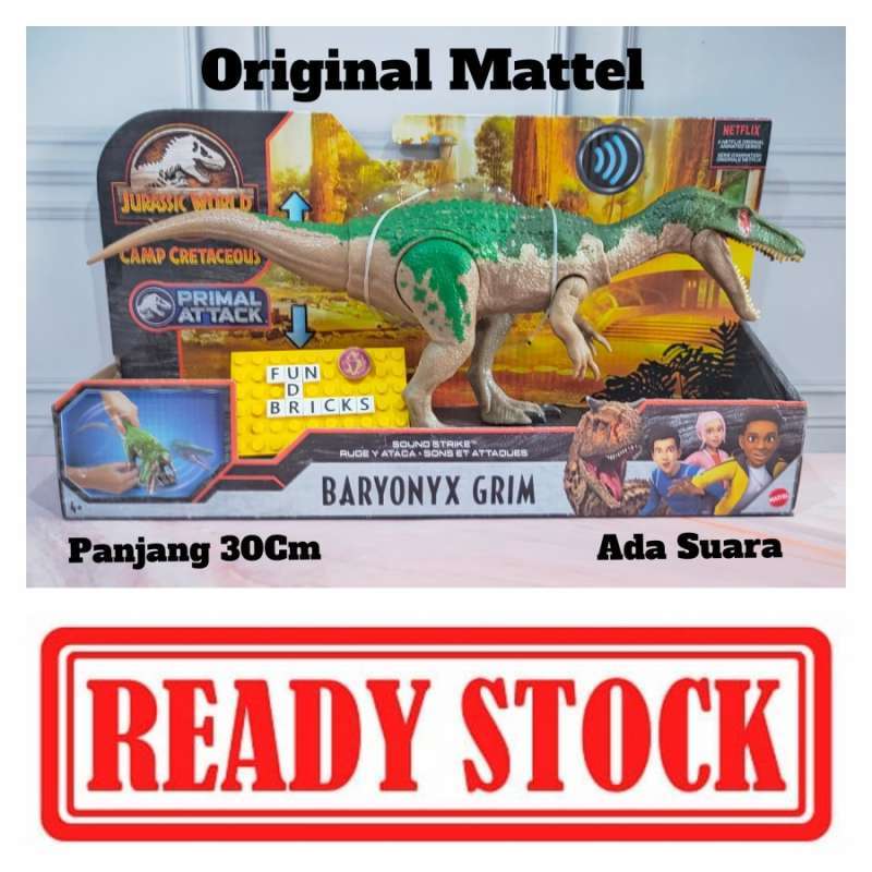 Baryonyx juguete jurassic world sales