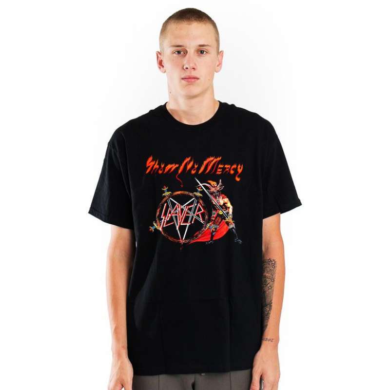 Promo KAOS BAND SLAYER - NO MERCY 