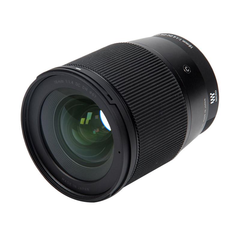 jpc kemang sigma 16mm f 1 4 dc dn contemporary sigma 16mm f1 4 lensa kamera for sony e mount lensa sigma 16mm f1 4 garansi resmi