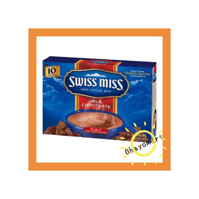 Jual Swiss Miss Milk Chocolate 3in1 / Swiss Miss Hot Cocoa ...