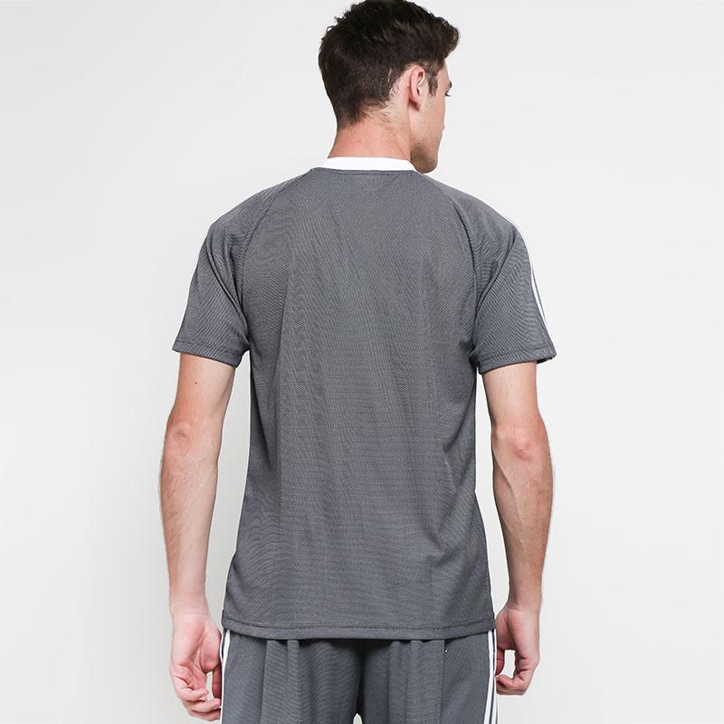 Jual adidas Originals Men PLGN Tee Kaos Olahraga Pria Grey