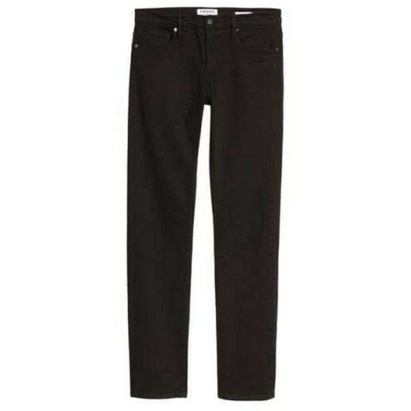 Promo Celana Jeans Dark Brown Panjang 