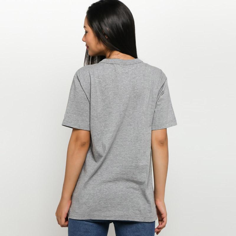 Champion Graphic Tee Kaos Wanita S Grey 