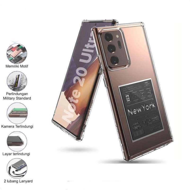 Jual Ringke Samsung Galaxy Note 20 Ultra Fusion New York Label
