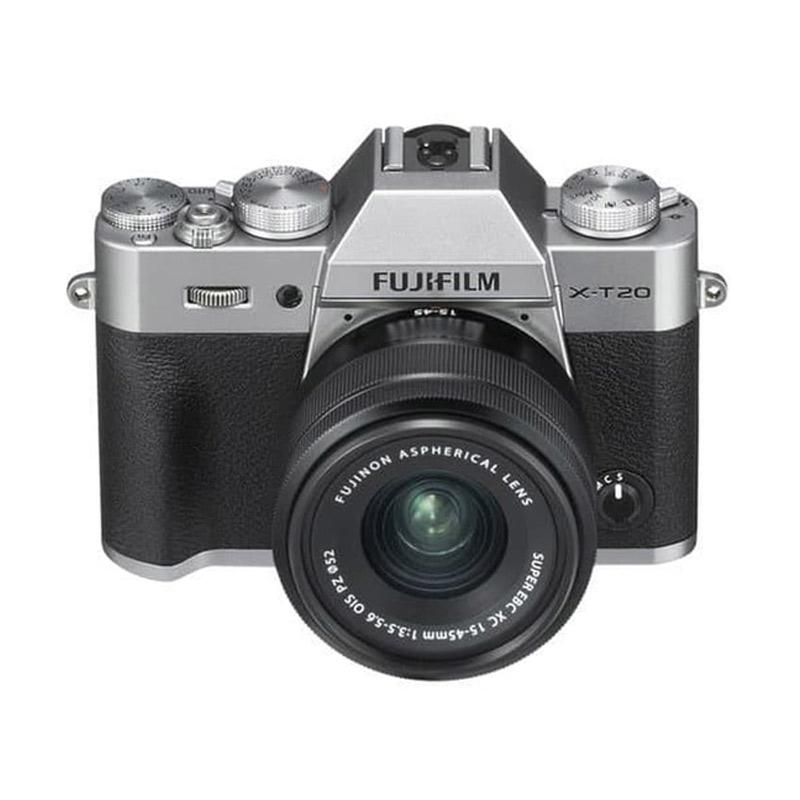 Jual Fujifilm X T20 Kit 15 45mm Kamera Mirrorless Murah Februari 2020 Blibli Com