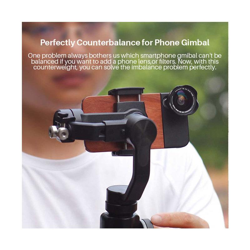 Jual Ulanzi Pt 4 Universal Anti Shake Counterweight 3 Axis Pan Tilt For Gimbal Handheld Stabilizer Murah Maret 2020 Blibli Com