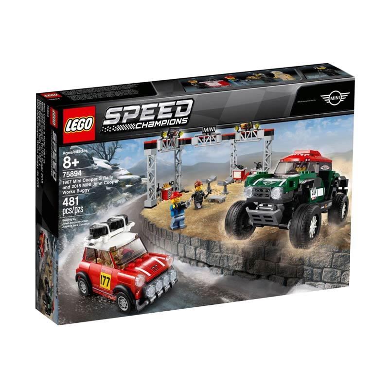 lego speed champions 1967 mini cooper s rally