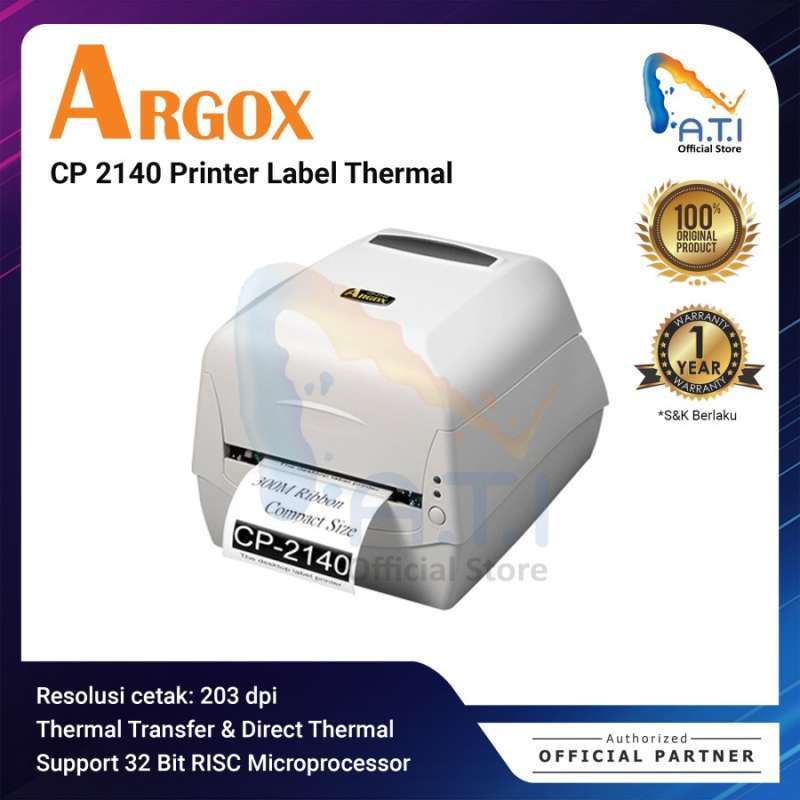 ARGOX CP 2140 Printer Barcode Printer Label Thermal CP2140 CP-2140