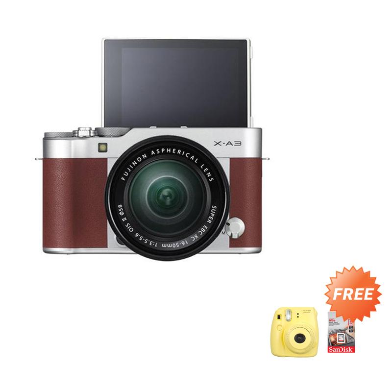 gebaar Voorwoord Spaans Jual Fujifilm X-A3 / Fuji XA3 Kit 16-50mm Kamera Mirrorless + Free Fuji  Instax Mini 8 Yellow + Sandisk 16gb di Seller White Box - Kedoya Selatan,  Kota Jakarta Barat | Blibli
