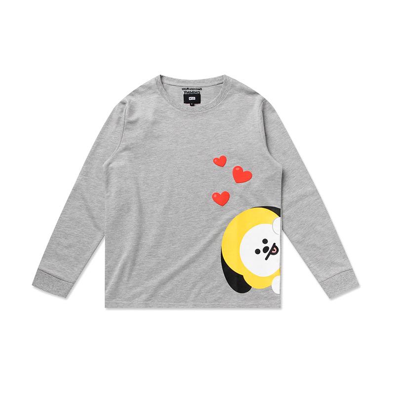 Jual HUNT x BT21 Peeking Long Sleeve Tee Chimmy Baju Tidur Wanita