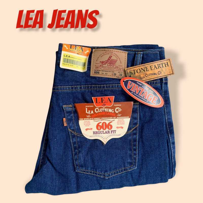 Promo CELANA JEANS PRIA LEA REGULER FIT 