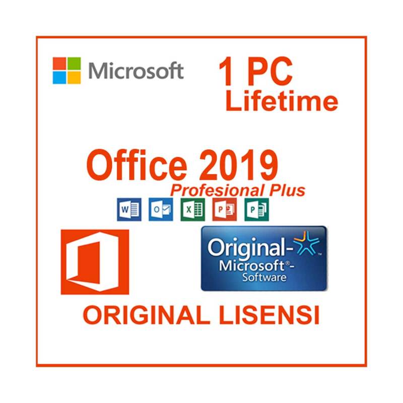 Microsoft Office 2019 Profesional Plus Software 32 64bit Original Lisensi Terbaru Juli 2021 Harga Murah Kualitas Terjamin Blibli