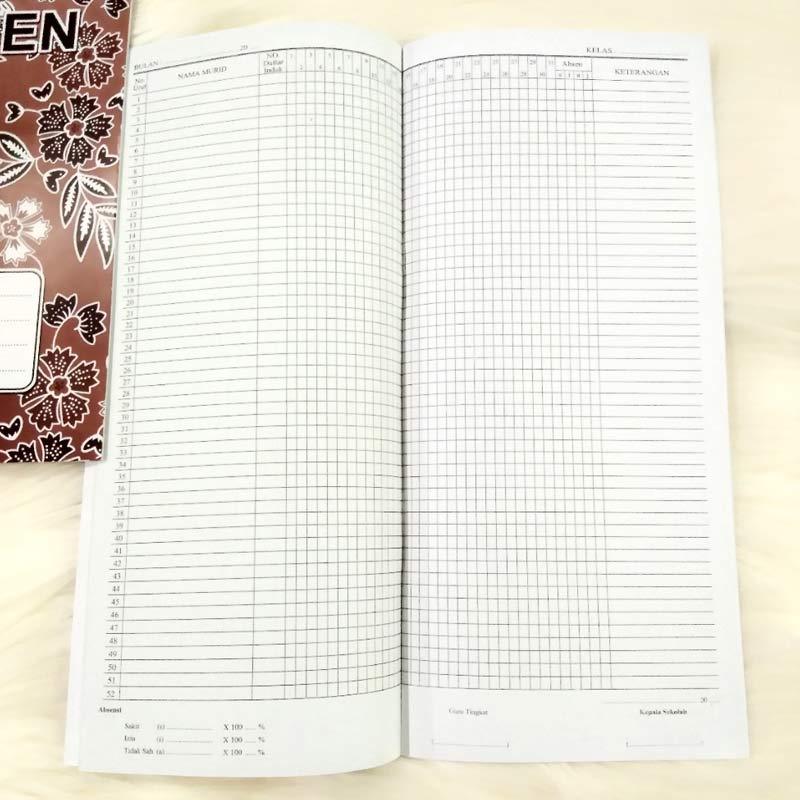Jual No Label Buku Absen Nikiko Online Agustus 2020 Blibli Com