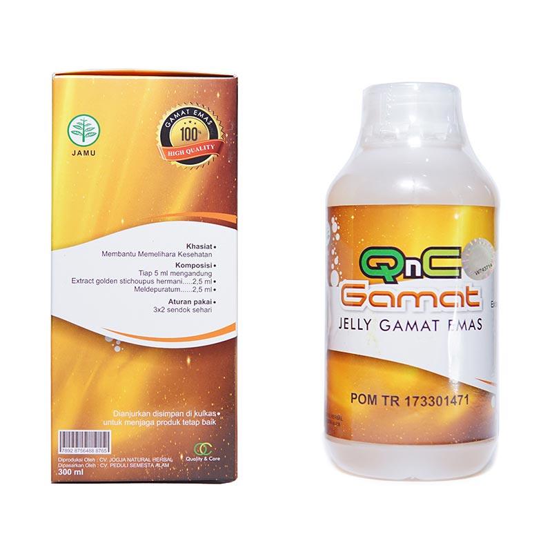 Jual QnC Jelly Gamat Emas [Original / 300 mL] di Seller Ari ...