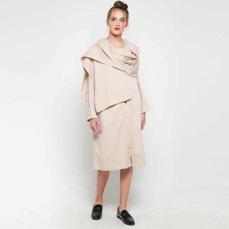 ATS The Label Aiden Sand Outerwear Bli07 Outer Wanita - Olive