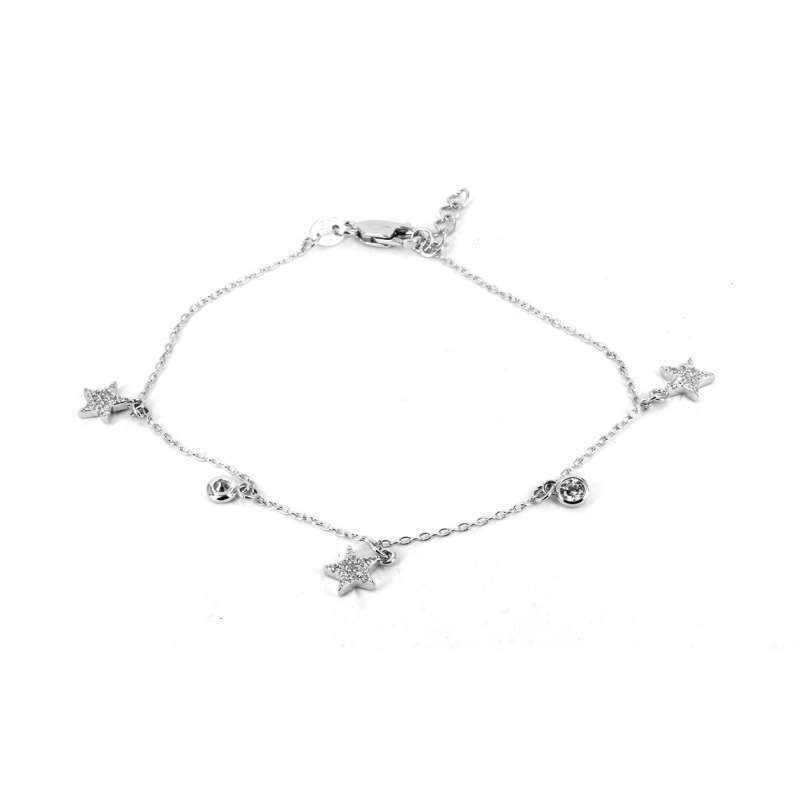 Daftar Harga Gelang Tangan Silver 925 Lapis Emas Putih Bulan November 2021