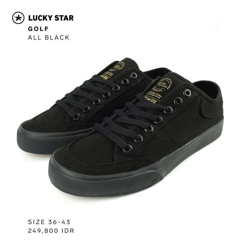 black sneakers canvas