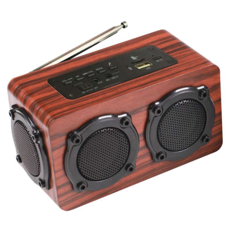 Promo Wooden Wireless Bluetooth Speaker 