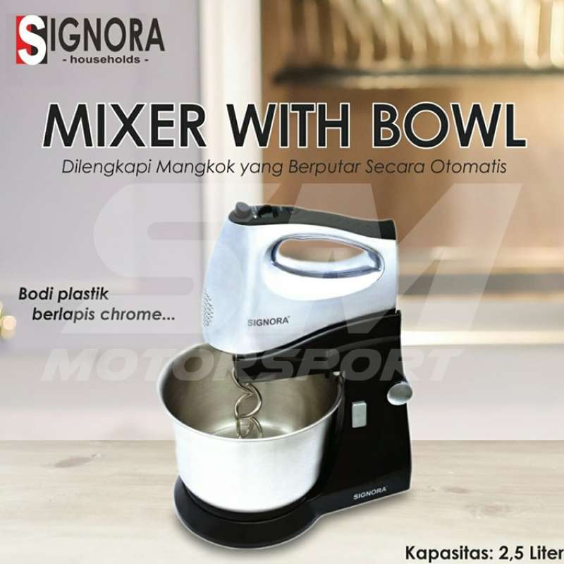 Jual Signora Mixer Stand Mixer With Bowl Murah Mei 2021 Blibli