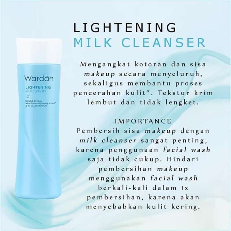 wardah brightening cleanser