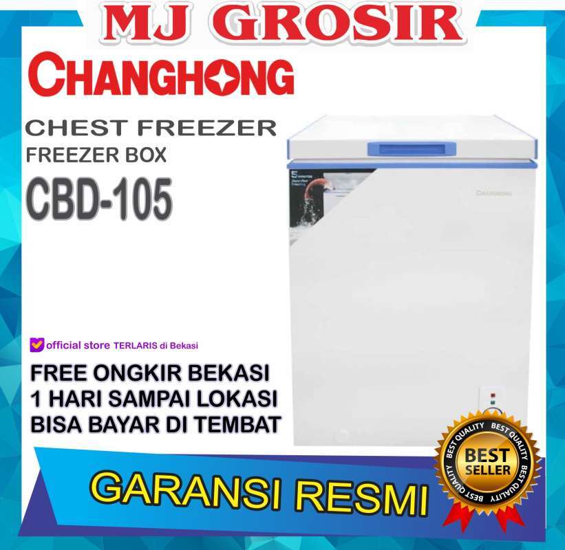 Freezer changhong top 100 liter