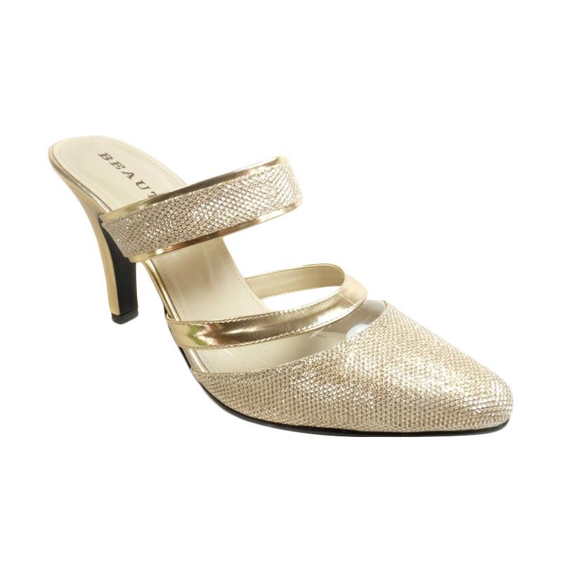 Beauty Shoes Mirla Sepatu Wanita - Gold