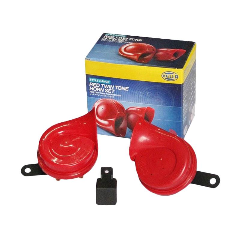 ... Hella Twin Tone Klakson Mobil Red