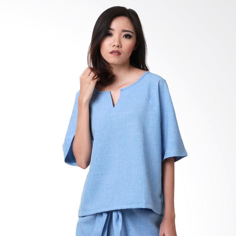 MS Porter Abel Blouse - Blue