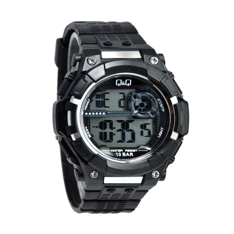 Q&Q Waterproof D48H160M125J001YHTM Digital Jam Tangan Pria