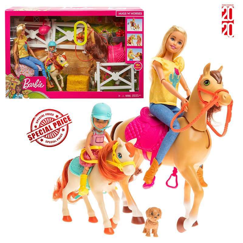 Barbie hugs 2025 horses