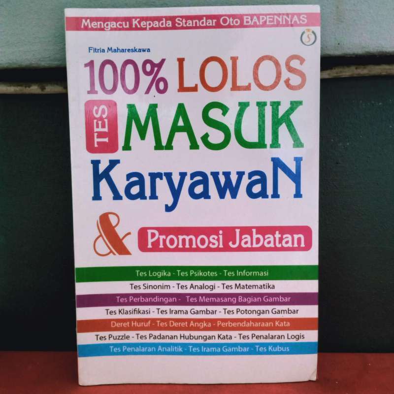 Jual Buku Obral Super Murah 100 Lolos Tes Masuk Karyawan Dan Promosi Jabatan Murah Mei 2021 Blibli Jual Buku Obral Super Murah 100 Lolos Tes Masuk Karyawan Dan Promosi Jabatan Murah Mei 2021 Blibli