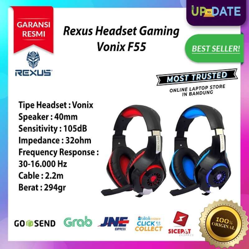 Headset gaming rexus f55 discount