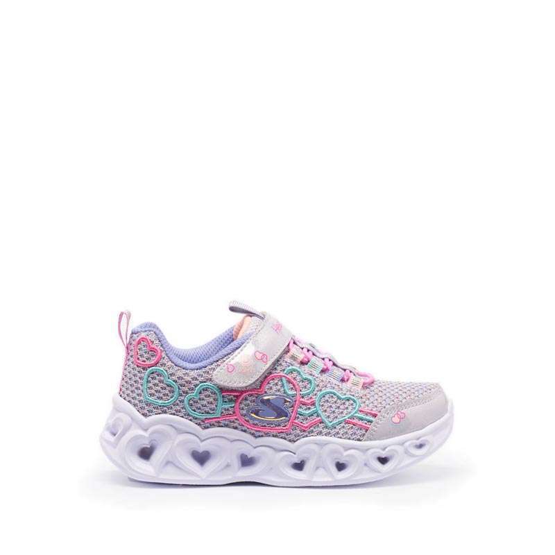 skechers heart light up trainers